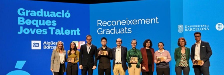 Es gradua la segona promoció d’alumnat becat del programa Beques Joves Talents d’Aula Actual