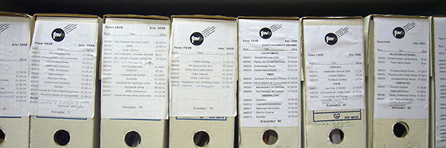 Roda de premsa: La Favb traspassa l’arxiu històric a la Universitat de Barcelona