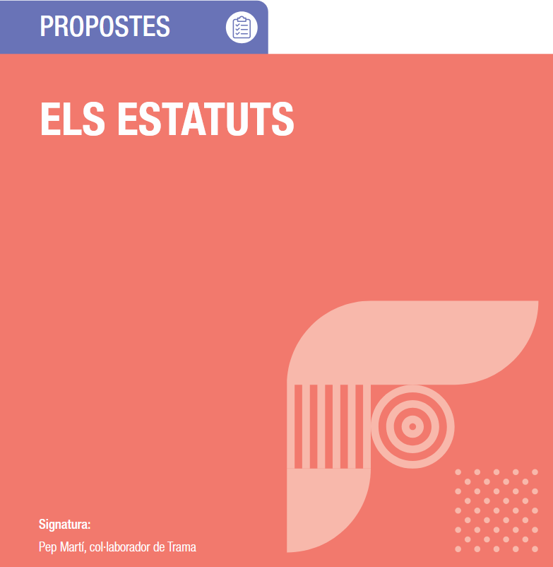 Els estatuts (autor: Pep Martí)