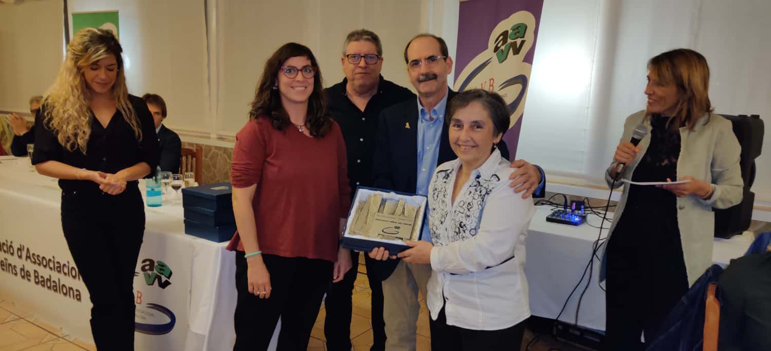 Les AV de Bufalà i Centre s’enduen els dos Reconeixements Veïnals de la FAVBadalona