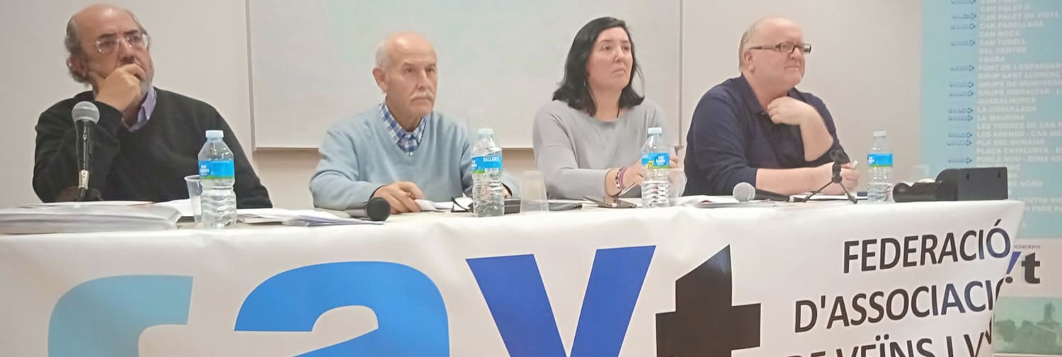 Celebració de l’Assemblea General de la Federació d’Associacions Veïnals de Terrassa