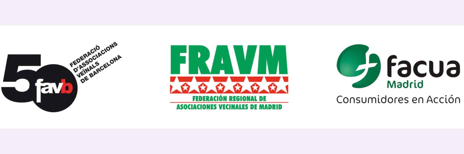 Les federacions veïnals de Barcelona i Madrid, i FACUA demanen la intervenció del Defensor del Pueblo per les terrasses