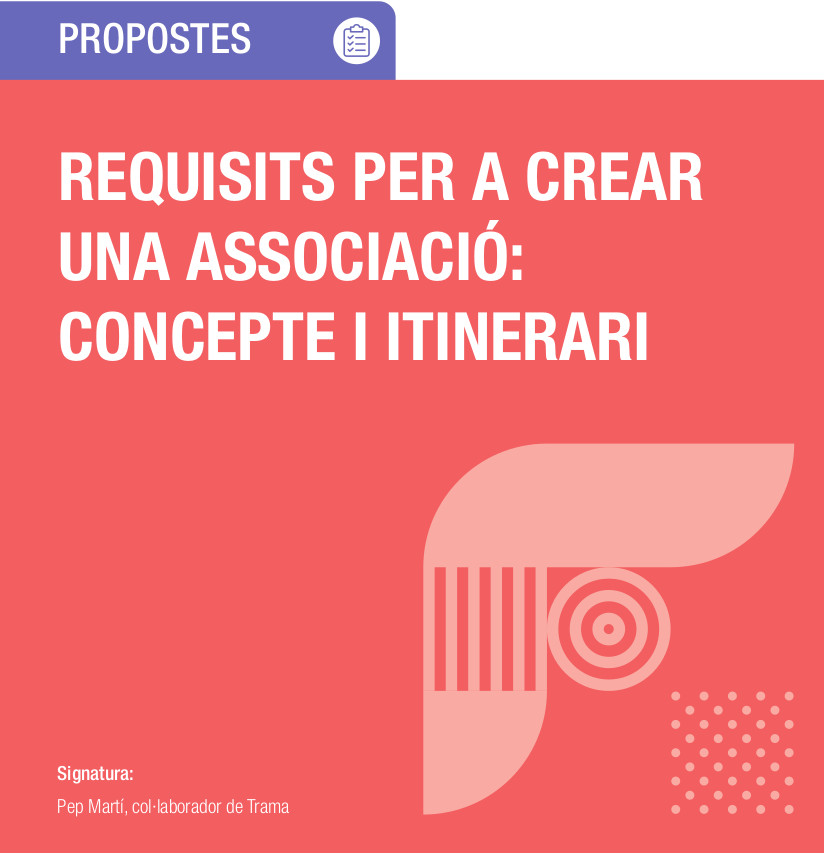 Requisits per a crear una AV: concepte i itinerari (autor Pep Martí)
